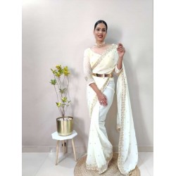 Ready to wear Georgette saree